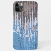 Rustisch Weathered/ Bruin Blauw Case-Mate iPhone Case (Achterkant)