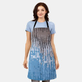 Rustisch Weathered/ Bruin Blauw Schort (Gedragen)