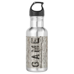 Rustisch Weathered Wood Game Waterfles