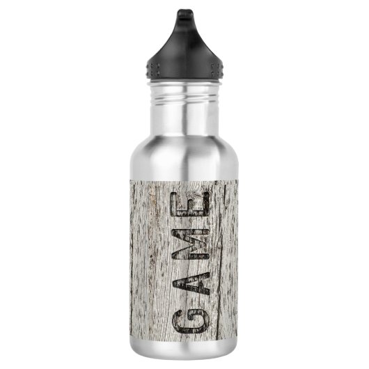 Rustisch Weathered Wood Game Waterfles (Rechts)