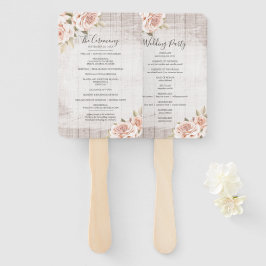 Rustisch weddenschap- en weddenschapsprogramma voo handwaaier