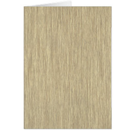 Rustisch Wenskaart van fijn hout