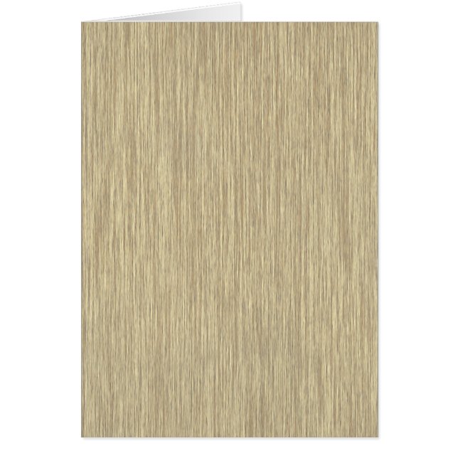 Rustisch Wenskaart van fijn hout (Voorkant)