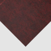 Rustisch Western Bull Land Burgundy Red Old Tissuepapier (Detail)