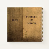 Rustisch  Western Guest Book op Landbarn Barn Notitieboek (Achterkant)