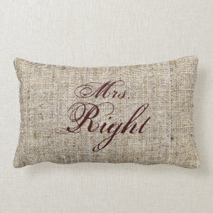 Rustisch Western land Burlap Sunflower Wedding Kussen