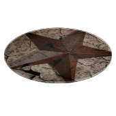 Rustisch Western land Primitief Texas Star Snijplank (Hoek)