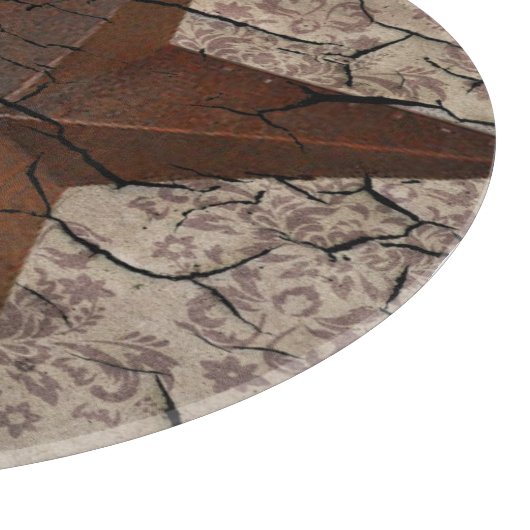 Rustisch Western land Primitief Texas Star Snijplank (Hoek)