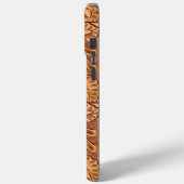 Rustisch western landleder paardenpaard Case-Mate iPhone case (Achterkant / Links)