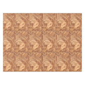 Rustisch western landleder paardenpaard tafelkleed (Voorkant (Horizontaal))