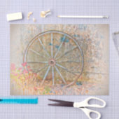 Rustisch Western  wagon Tissuepapier (Craft)