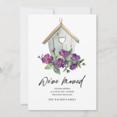 RUSTISCH WITTE VLOEISTOFFER VOOR VOGELHUIS DIE NIE AANKONDIGING (Voorkant)