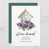 RUSTISCH WITTE VLOEISTOFFER VOOR VOGELHUIS DIE NIE AANKONDIGING (Voorkant / Achterkant)