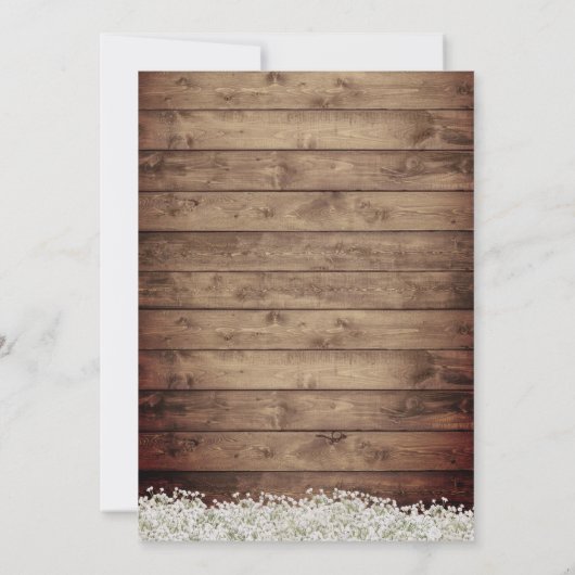 Rustisch Zonnebloem Lantaarns Vrijgezellenfeest Kaart (Achterkant)