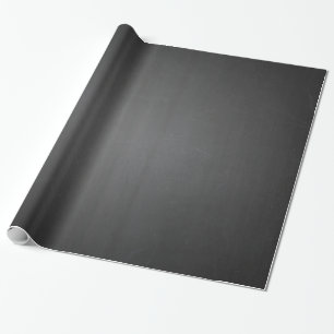 Rustisch zwart karton bedrukt cadeaupapier