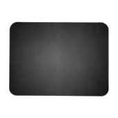 Rustisch zwart karton bedrukt magneet (Horizontaal)