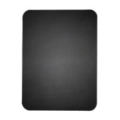 Rustisch zwart karton bedrukt magneet (Verticaal)