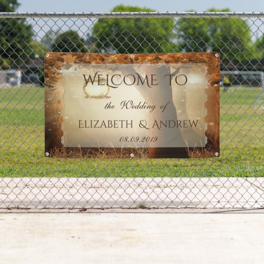 Rustische Banner voor het Brondenbomen (Insitu)