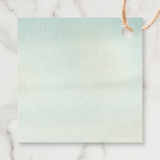 Rustische bergen buiten thema bos bossen bedankjes labels (Achterkant)