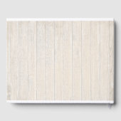 Rustische bloemen | Kerry Blossom Wedding Gastenboek (Achterkant)