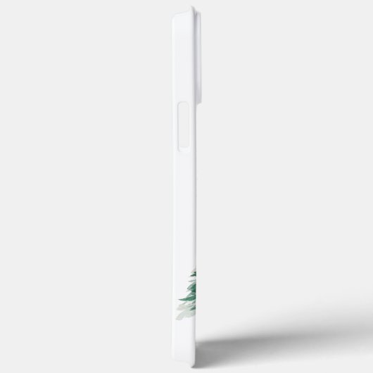 Rustische boerderij Wonderland kerstboombos Case-Mate iPhone Case (Achterkant / Rechts)