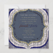 Rustische Bohemen New Home Dinner Party Uitnodigin Kaart (Achterkant)