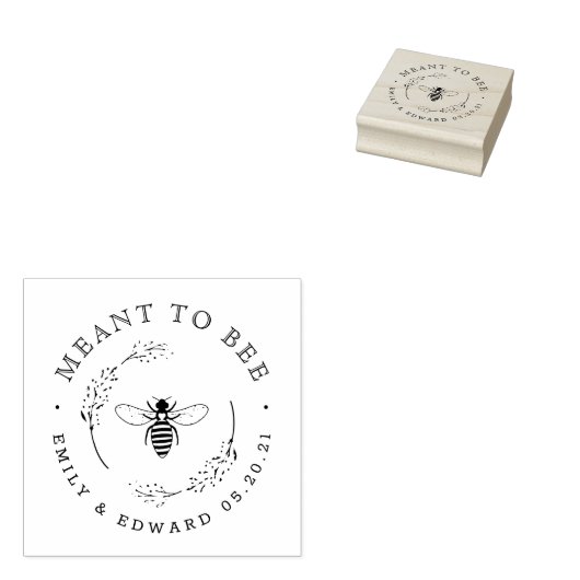 Rustische botanische reuzengeur tot weddenschap rubberstempel (Gestempeld)