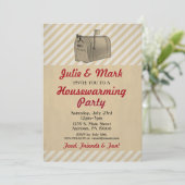  Rustische brievenbus voor huisopwarming Kaart (Staand voorkant)