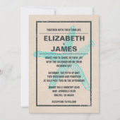 Rustische bruinvissen kaart (Voorkant)