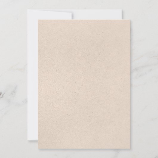 Rustische  bruinvissen kaart (Achterkant)