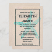 Rustische bruinvissen kaart (Voorkant / Achterkant)