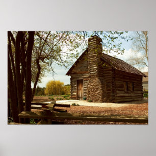 Rustische Cabin Print