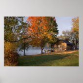 Rustische Cabin Print (Voorkant)