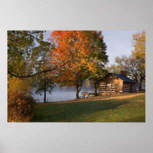 Rustische Cabin Print
