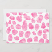 Rustische cowgirl westerne foto eerste rodeo verja kaart (Achterkant)