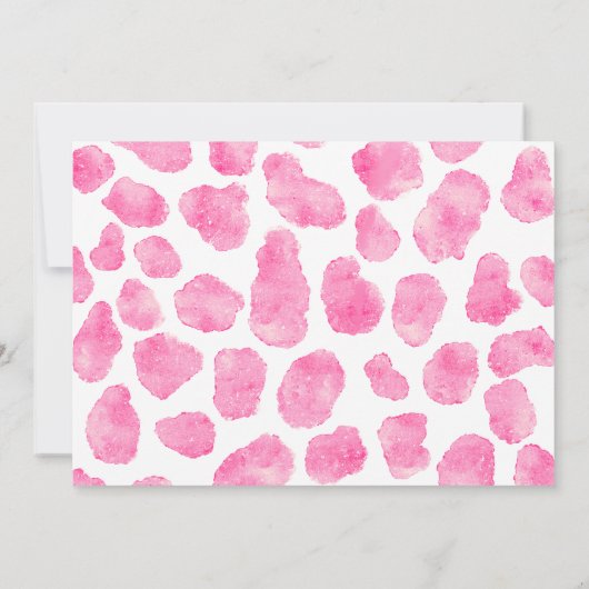 Rustische cowgirl westerne foto eerste rodeo verja kaart (Achterkant)