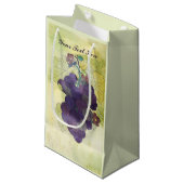 Rustische druiven, aangepast klein cadeauzakje (Voorkant Gekanteld)