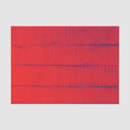 Rustische elegante katoentextuur Rode houten korre Tissuepapier
