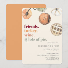 Rustische feestdag kaart