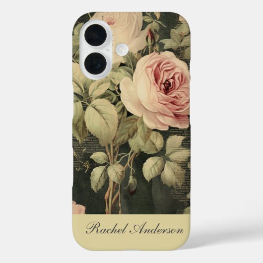 Rustische Floral Case-Mate iPhone Case (Achterkant)