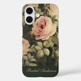 Rustische Floral iPhone 16 Hoesje