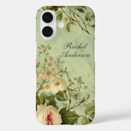 Rustische Floral iPhone 16 Hoesje