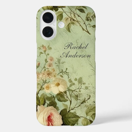 Rustische Floral Case-Mate iPhone Case (Achterkant)