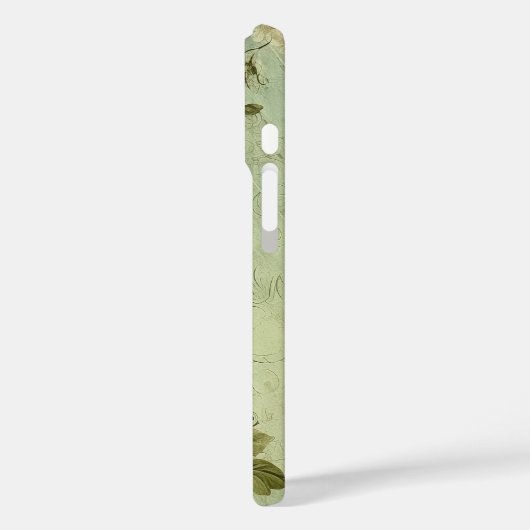 Rustische Floral Case-Mate iPhone Case (Achterkant / Links)