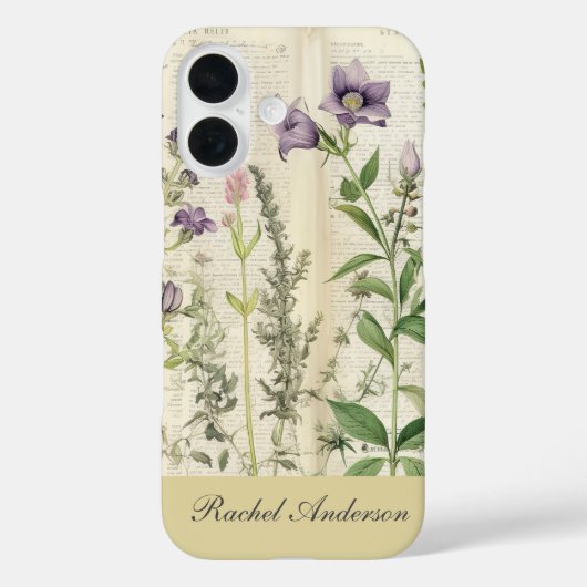 Rustische Floral Case-Mate iPhone Case (Achterkant)