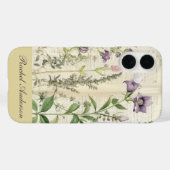 Rustische Floral Case-Mate iPhone Case (Achterkant (horizontaal))