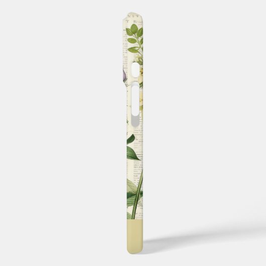 Rustische Floral Case-Mate iPhone Case (Achterkant / Links)