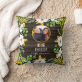 RUSTISCHE FOTO Wed.Jubileum ELKE Mijlsteen Kussen (Deken)