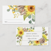 RUSTISCHE GESCHIKTE EUCALYPTUS PLACE-KAARTEN VISITEKAARTJE (Voorkant / Achterkant)