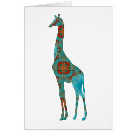 Rustische Giraffe